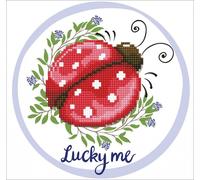 DIAMOND DOTZ Painting, Beginner Kit, Lucky Me, 24x 23cm