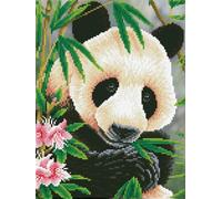 Diamond Dotz Diamond Painting Kit Panda Prince