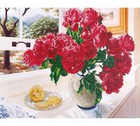 Diamond Dotz® Diamond Painting Kit: Roses By The Window