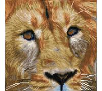 Diamond Dotz - Diamond Painting Kit - Serengeti Magic 30cm x 30cm Lion