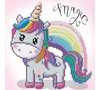 Diamond Dotz Dotzies Magic Rainbow Diamond Painting Kits for Kids - Diamond Art Kits a Relaxing Creative Craft Kit with Dotz Gems 9.1"x9.8"