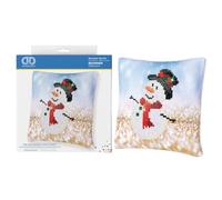 DIAMOND DOTZ DPP2 Kits, Snowman Top Hat, 18 x 18cm