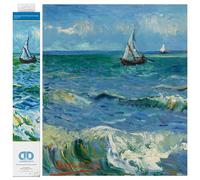 DIAMOND DOTZ Painting, Beginner Kit, Seascape Saint Maries, 63x53cm