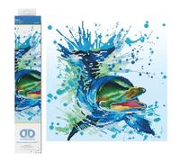 Diamond Dotz Diamond Painting Kit Flipper, Beginner Kit, 40 x 40 cm