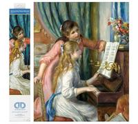 DIAMOND DOTZ Painting, Beginner Kit, Girls at The Piano (Renoir), 48x66cm
