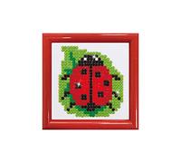 DIAMOND DOTZ Painting, Beginner Kit, Lady Luck, 7.6 x 7.6cm