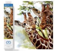 Diamond Dotz Diamond Painting Kit, Tall & Tender, Intermediate Level, 40 x 40 cm