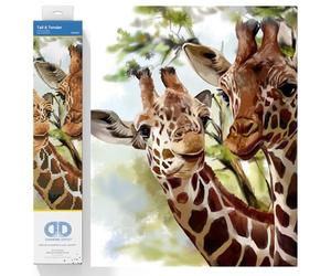 DIAMOND DOTZ Painting, Beginner Kit, Tall & Tender, 40 x 40 cm