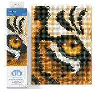 DIAMOND DOTZ Painting, Beginner Kit, Tiger Spy, 15 x 42cm