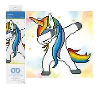 DIAMOND DOTZ Painting, Beginner Kit, Uni Dab, 23 x 23cm