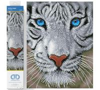 DIAMOND DOTZ Painting, Beginner Kit, White Magic, 34 x 42 cm