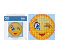 DIAMOND DOTZ Painting, Beginner Kit, Wink Wink, 10.2 x 10.2cm DD1