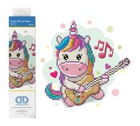 DIAMOND DOTZ Painting, DD3, Beginner Kit, Music Fills My Heart, 23 x 23cm