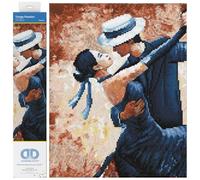 DIAMOND DOTZ Painting, Intermediate Kit, DD8, Tango Passion, 41 x 41 cm