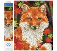 DIAMOND DOTZ Painting, Intermediate Kit, DD9, Foxy, 35 x 45cm