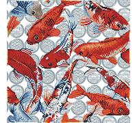 Diamond Dotz Diamond Painting Kit - Koi Mosaic DD9 - Intermediate - 41 x 41 cm