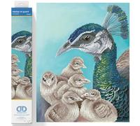 DIAMOND DOTZ Painting, Intermediate Kit, DD9, Mother On Guard, 35 x 45cm