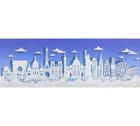 DIAMOND DOTZ Painting, Intermediate Kit, DD9, Sparkle The World, 81 x 28cm