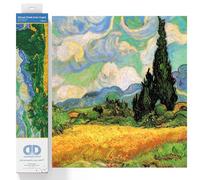 DIAMOND DOTZ Painting, Intermediate Kit, DD9, Canvas, Wheat Fields, 50.8 x 39cm