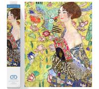 DIAMOND DOTZ Painting Kit, Advanced, DD13, Lady with Fan (après Klimt), 67 x 67cm