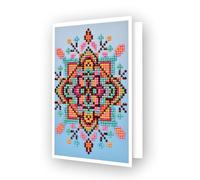 DIAMOND DOTZ Painting Kit, Greeting Card, Multi, 12.6 x 17.7cm