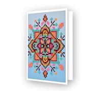 DIAMOND DOTZ Painting Kit, Greeting Card, Multi, 12.6 x 17.7cm