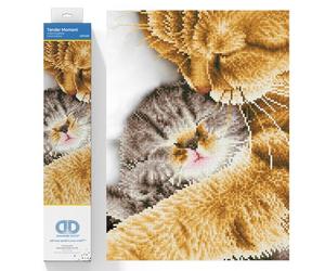 Diamond Dotz Painting Kit: Intermediate, DD7, Tender Moment, 30 x 41cm