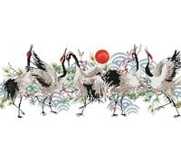 DIAMOND DOTZ Painting Kit, Intermediate Kit, DD8.011, Brolga Dance