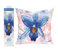 DIAMOND DOTZ Painting Kit: Pillow S/Garden Blue, 45x45cm