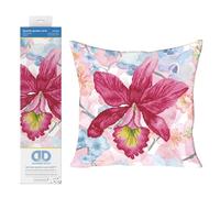 DIAMOND DOTZ Painting Kit: Pillow S/Garden Crim, 45x45cm