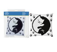 DIAMOND DOTZ Pillow, DPP2, Kitty Glow, 18cm x 18cm, DDP2.041