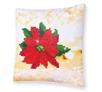 DIAMOND DOTZ DPP2 Kits, Poinsettia, 18 x 18cm