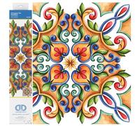 DIAMOND DOTZ ® - Portugese Tile, Partial Drill, Round Dotz, Diamond Painting Kits, Diamond Art Kits for Adults, Gem Art, Diamond Art, Diamond Dotz Kits, 12"x12"
