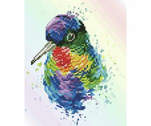 Diamond Dotz Rainbow Feathers Dotting Painting Crafts Kit - High Quality