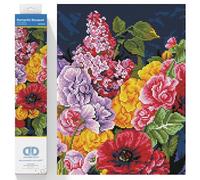 DIAMOND DOTZ - Romantic Bouquet - DD10.046All Inclusive Diamond Art Kit, Printed, Facets Sorted by Shade, Stylus, Craft Tray, Wax Caddy, and Instructions