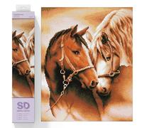 DIAMOND DOTZ ® - Togetherness, Full Drill, Square Dotz, Horse Diamond Art, Horse Diamond Painting Kits, Diamond Art Horses, Diamond Painting Horse, Horse Painting Kit, Diamond Painting Kits Horses