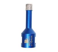 Diamond Drill Bit 10mm,BRSCHNITT 1pc M14 Vacuum Brazed Diamond Tip Drill Bit for Tile Porcelain Stoneware Ceramic Marble Granite Drilling,Suitable For Angle Grinders