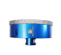 Diamond Drill Bit 115mm,BRSCHNITT 1pc M14 Vacuum Brazed Diamond Tip Drill Bit for Tile Porcelain Stoneware Ceramic Marble Granite Drilling,Suitable For Angle Grinders