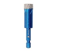 Diamond Drill Bit 14mm,BRSCHNITT 3/5 InchDiamond Hole Saw Drill Bit for Porcelain Tile Ceramic Stone Granite Marble,Hex Shank Dry Drilling Diamond Core Drill Bit Set