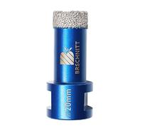Diamond Drill Bit 20mm,BRSCHNITT 1pc M14 Vacuum Brazed Diamond Tip Drill Bit for Tile Porcelain Stoneware Ceramic Marble Granite Drilling,Suitable For Angle Grinders