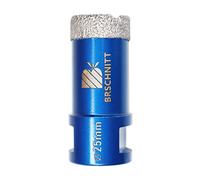 Diamond Drill Bit 25mm,BRSCHNITT 1pc M14 Vacuum Brazed Diamond Tip Drill Bit for Tile Porcelain Stoneware Ceramic Marble Granite Drilling,Suitable For Angle Grinders