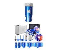 Diamond Drill Bit 30mm & BRSCHNITT Tile Hole Saw Kit 6/6/8/20/35/50/68/110MM