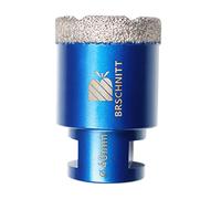 Diamond Drill Bit 40mm,BRSCHNITT 1pc M14 Vacuum Brazed Diamond Tip Drill Bit for Tile Porcelain Stoneware Ceramic Marble Granite Drilling,Suitable For Angle Grinders