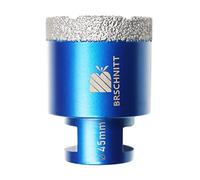 Diamond Drill Bit 45mm,BRSCHNITT 1pc M14 Vacuum Brazed Diamond Tip Drill Bit for Tile Porcelain Stoneware Ceramic Marble Granite Drilling,Suitable For Angle Grinders