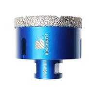 Diamond Drill Bit 68mm,BRSCHNITT 1pc M14 Vacuum Brazed Diamond Tip Drill Bit for Tile Porcelain Stoneware Ceramic Marble Granite Drilling,Suitable For Angle Grinders