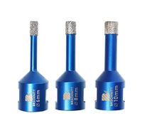 Diamond Drill Bit 6mm 8mm 10mm,BRSCHNITT M14 Vacuum Brazed Diamond Tip Drill Bit for Tile Porcelain Stoneware Ceramic Marble Granite Drilling(3pcs/set)