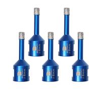 Diamond Drill Bit 8mm,BRSCHNITT 5pcs M14 Vacuum Brazed Diamond Tip Drill Bit for Tile Porcelain Stoneware Ceramic Marble Granite Drilling,Suitable For Angle Grinders