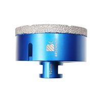 Diamond Drill Bit 90mm,BRSCHNITT 1pc M14 Vacuum Brazed Diamond Tip Drill Bit for Tile Porcelain Stoneware Ceramic Marble Granite Drilling,Suitable For Angle Grinders