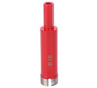 Diamond Drill Bit Flat Tooth Ceramic Tile Marble Hole Saw Opener Cutter Hardware 18mm High Speed Steel Diamond Coated Red Resistant for Home Improvement DIY Projects