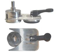 Diamond Drill Bit Holder Diamond Hole Saw Guide is a Diamond Core Drill Holder for Diamond Core Bits Stainless Steel Hole Saw Guide Plate Suction core bit Holder and Drill Guide for Straight Holes